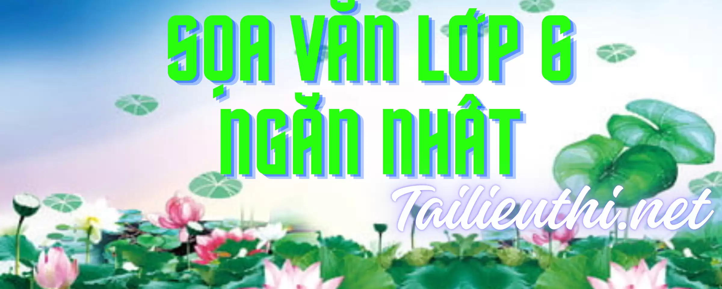 soạn văn 6 ngắn nhất