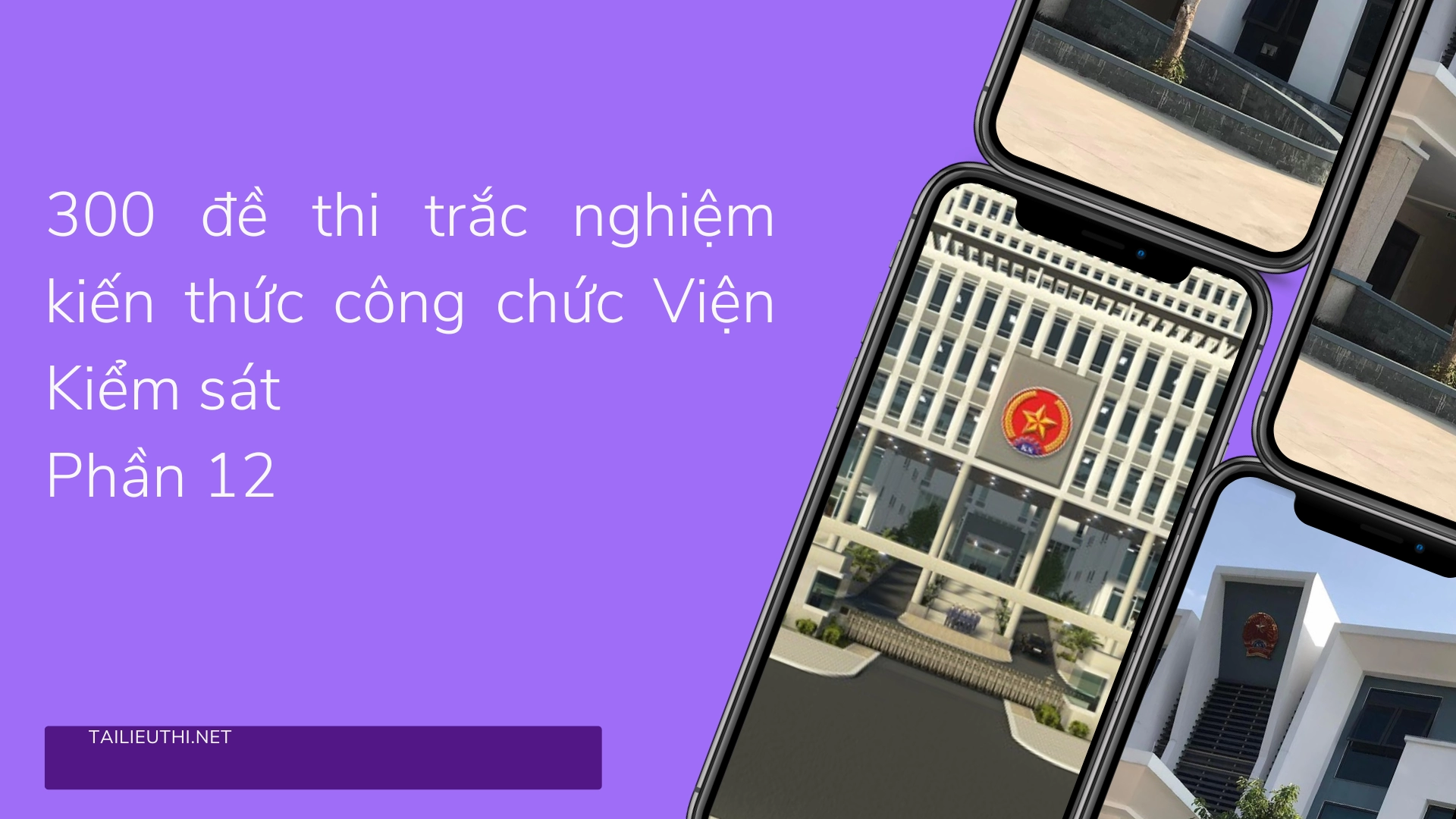 300 đề thi trắc nghiệm kiến thức công chức Viện Kiểm sát  Phần 12