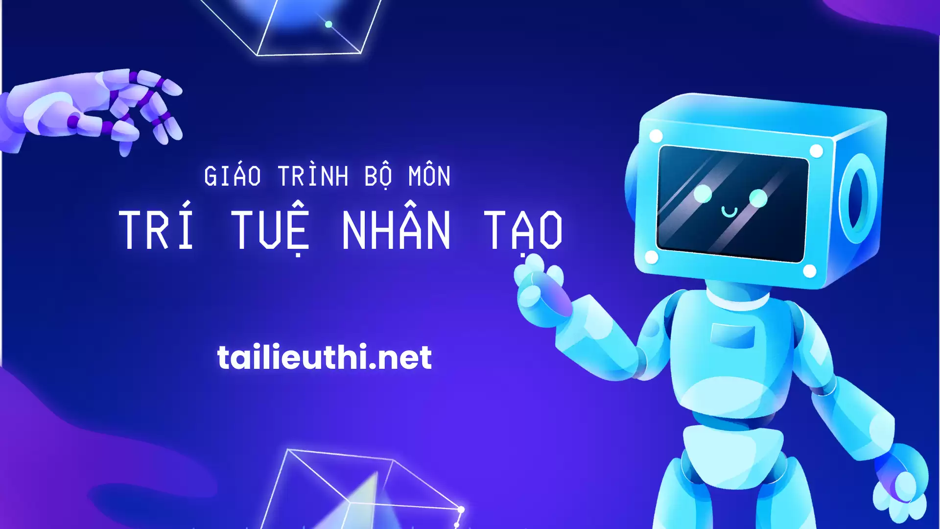 GIÁO TRÌNH BỘ MÔN TRÍ TUỆ NHÂN TẠO