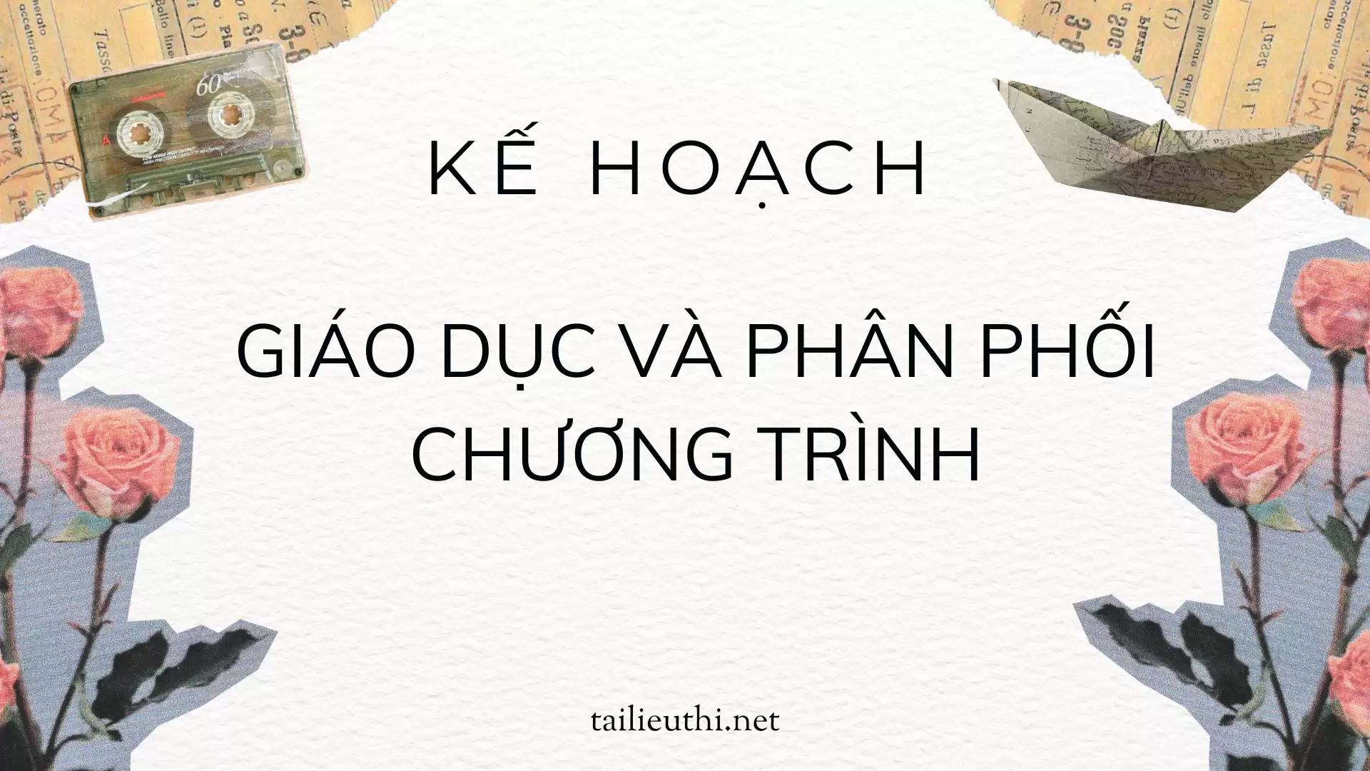 Kế hoạch giáo dục và phân phối chương trình ngữ văn 8