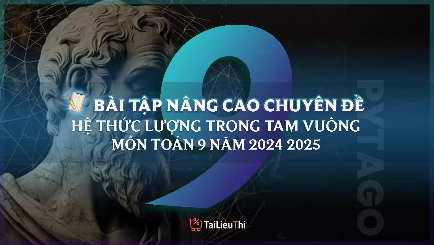 TOÁN 9: Bài tập nâng cao chuyên đề - HỆ THỨC LƯỢNG TRONG TAM GIÁC VUÔNG