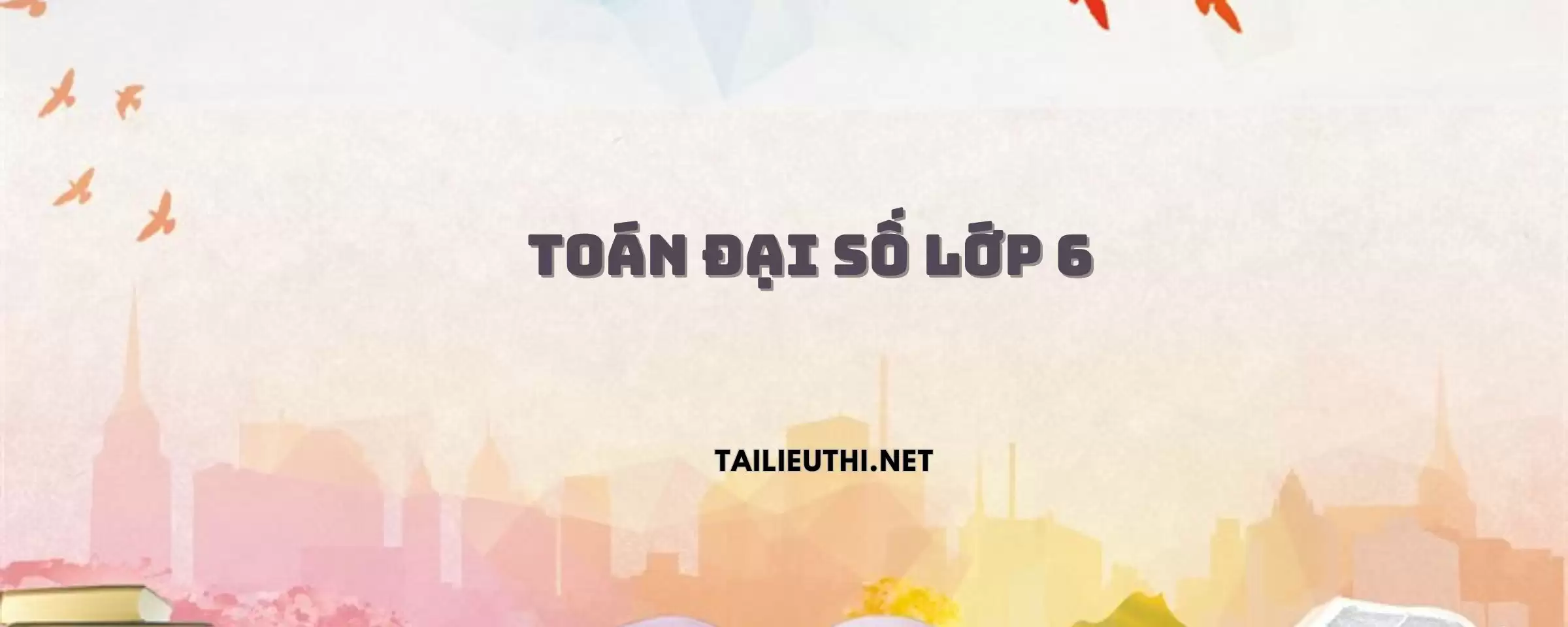 Toán đại số lớp 6