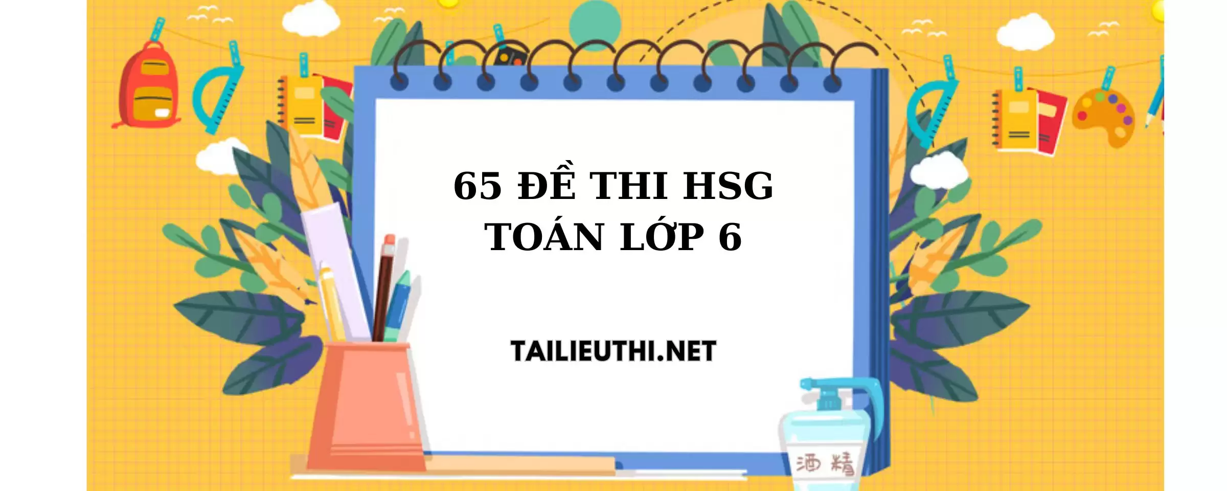 65 đề thi hsg toán lớp 6