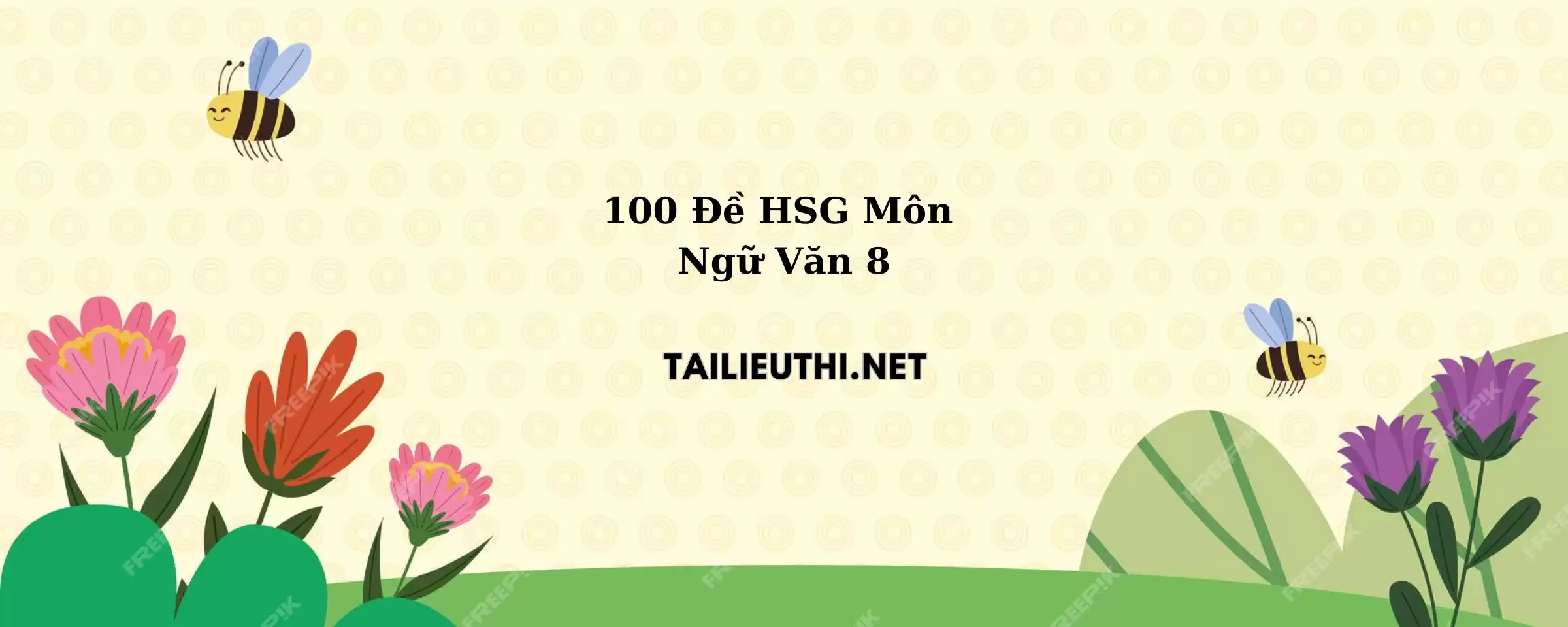 100 đề thi HSG ngữ văn lớp 8