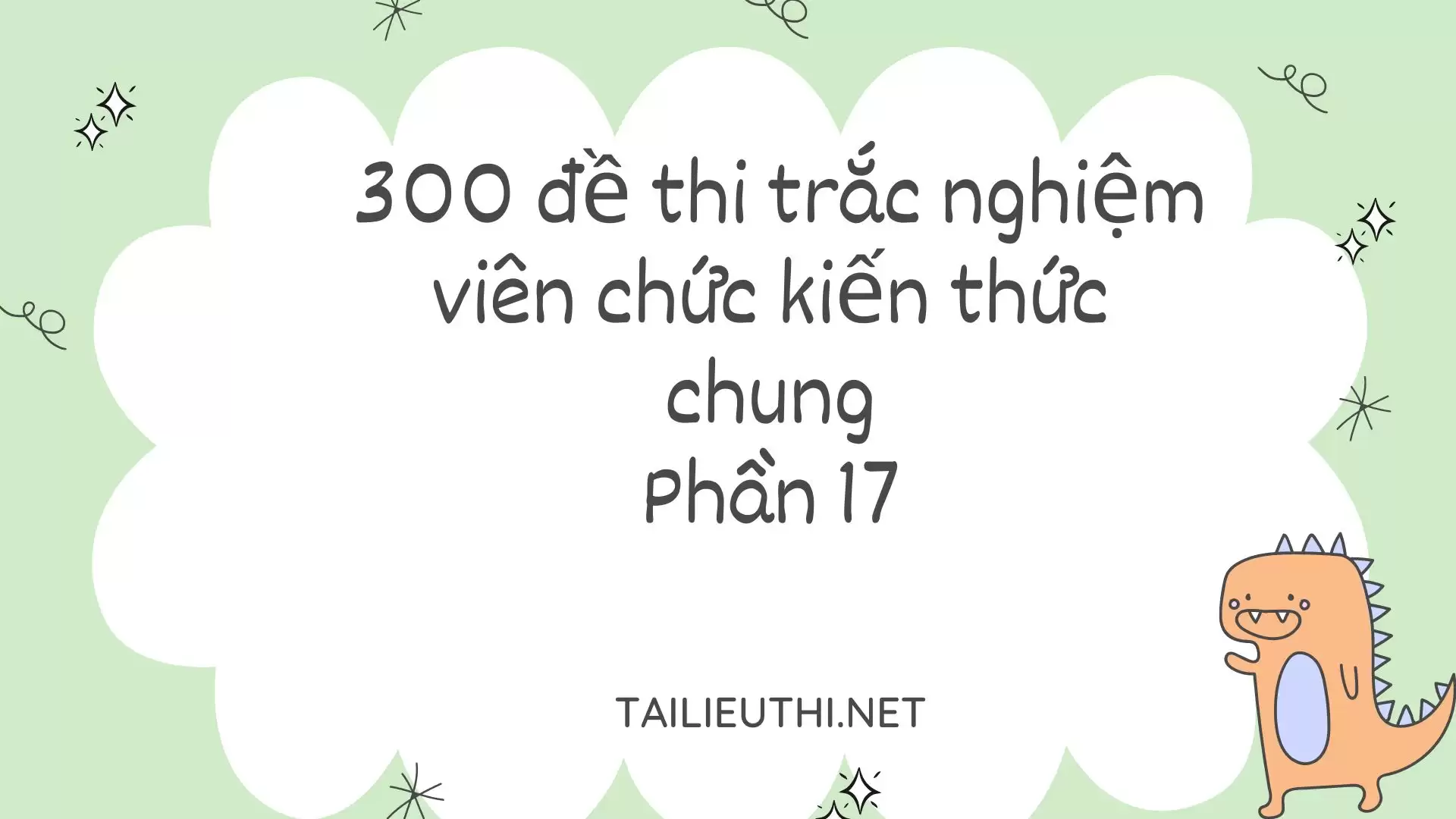 300 đề thi trắc nghiệm viên chức kiến thức chung phần 17