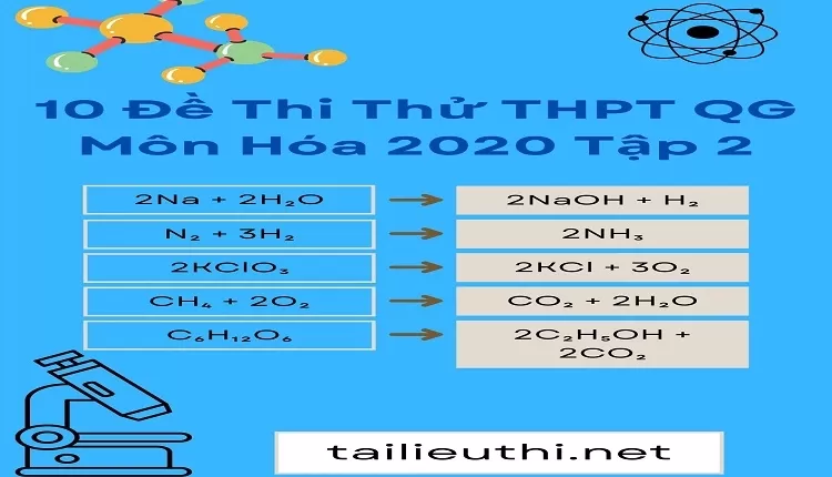 10 Đề Thi Thử THPT QG Môn Hóa 2020 Tập 2