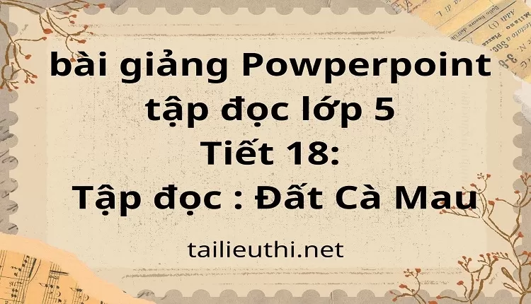 Đất Cà Mau