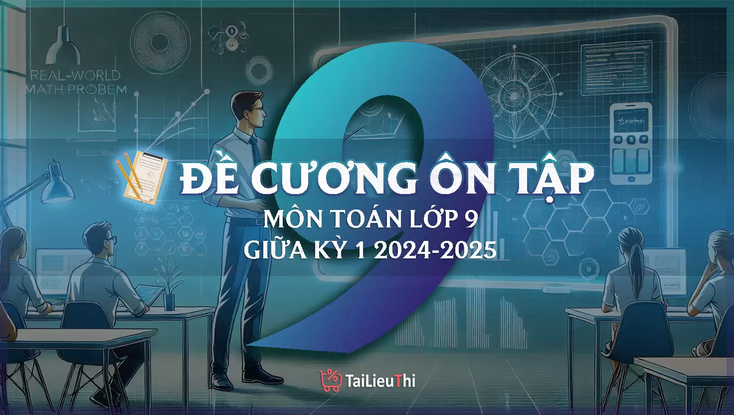 Đề Cương Ôn Tập Môn Toán Giữa Kỳ 1 - Lớp 9 (Năm Học 2024-2025)