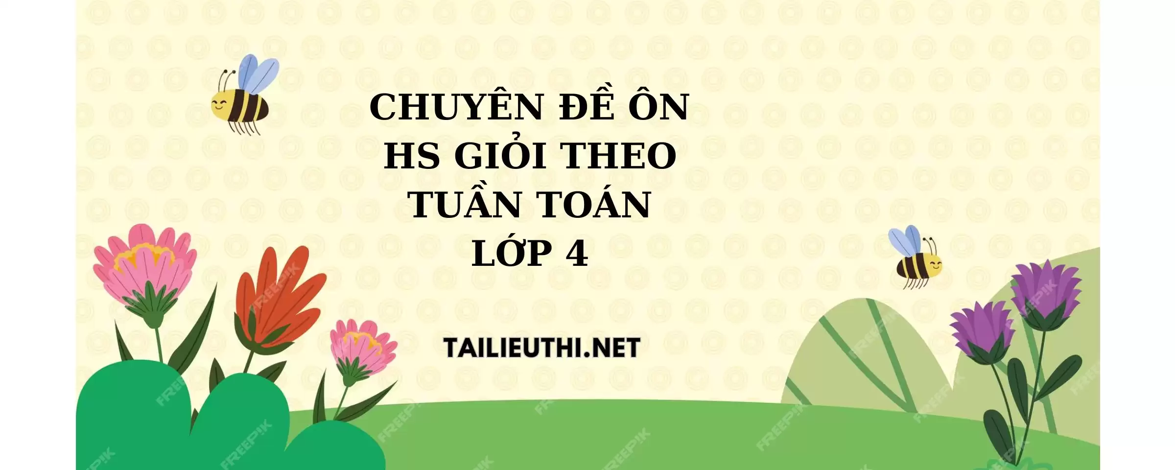 Chuyên đề ôn hsg theo tuần toán lớp 4