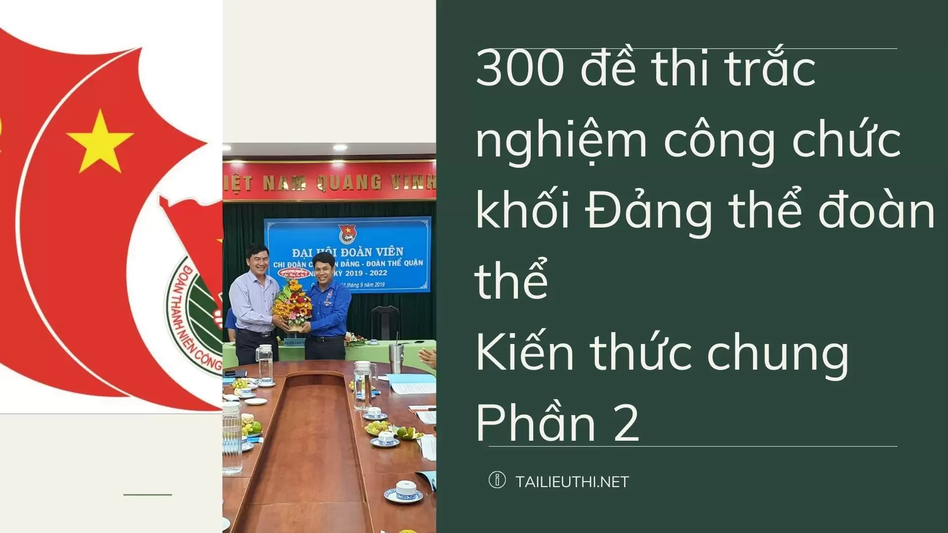 300 đề thi  trắc nghiệm công chức khối Đảng thể đoàn thể Phần 2