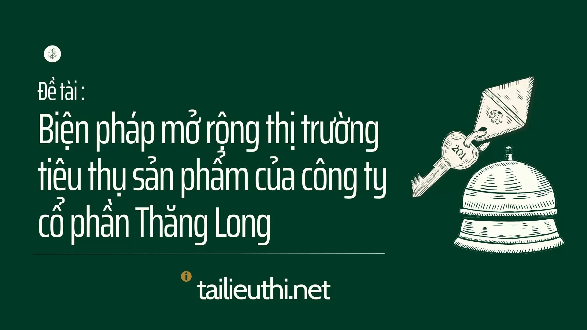 tiêu thụ sản phẩm của công ty cổ phần Thăng Long