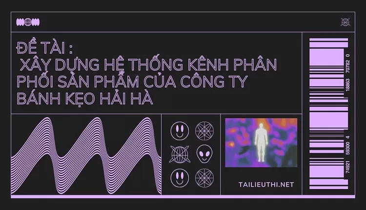 phân phối sản phẩm CỦA CÔNG TY BÁNH KẸO HẢI HÀ