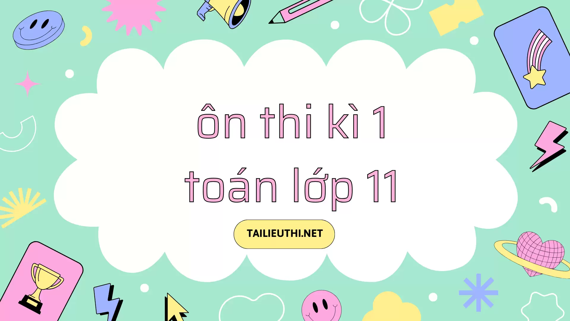 đề ôn thi kì I toán lớp 11