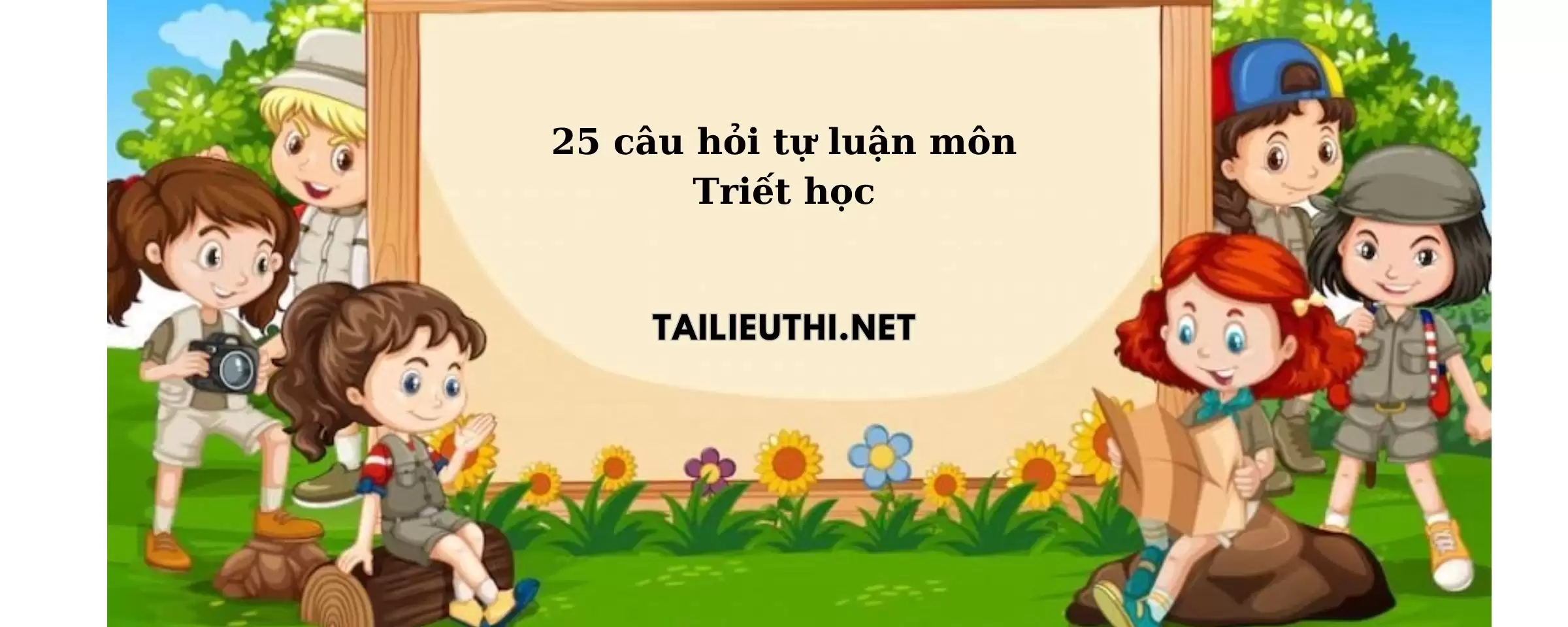 25 câu hỏi tự luận môn triết học