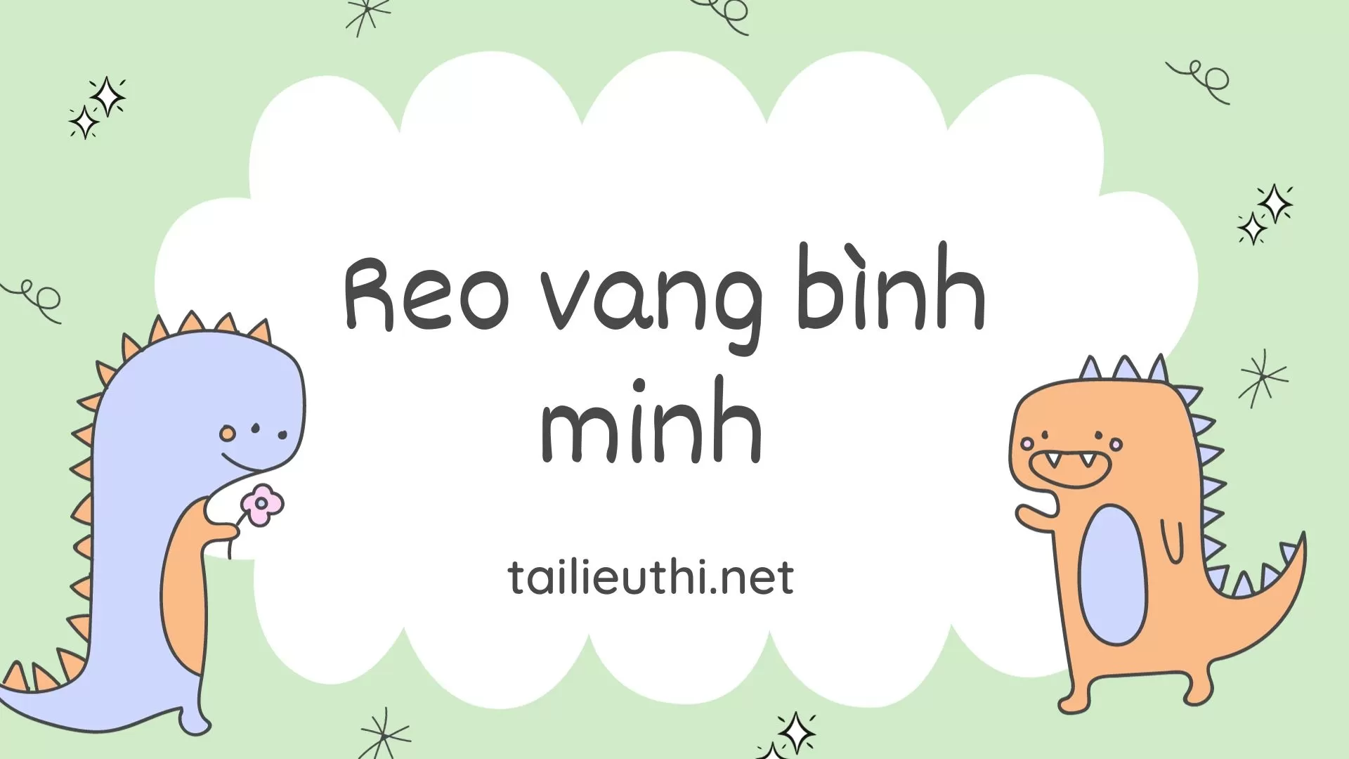 ÂM NHẠC LỚP 5 : Reo vang bình minh