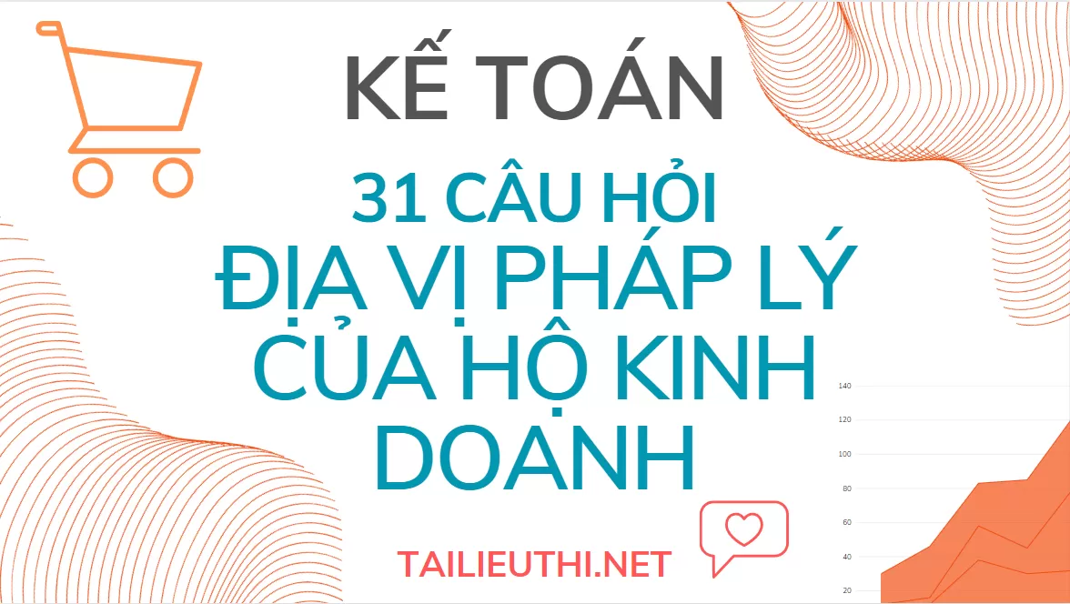 31 Câu Hỏi Về Địa Vị Pháp Lý Của Hộ Kinh Doanh