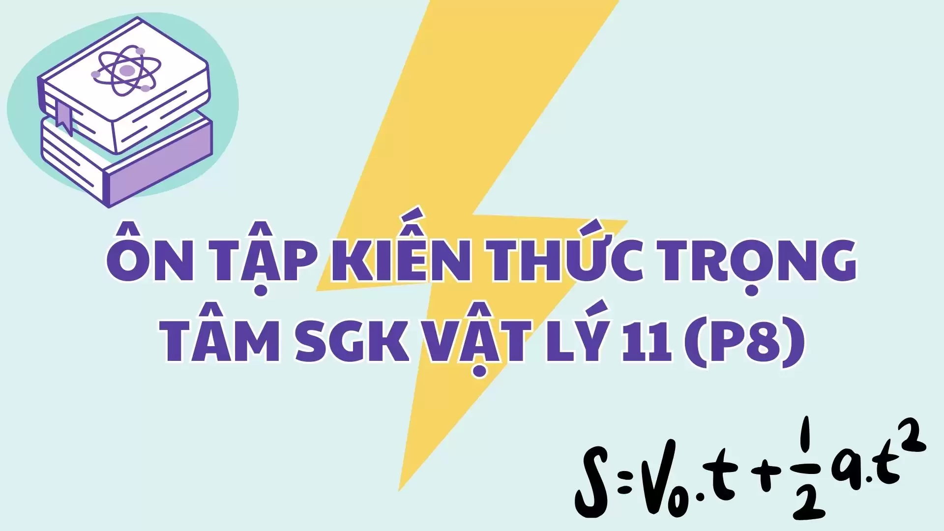 ÔN TẬP KIẾN THỨC TRỌNG TÂM SGK VẬT LÝ 11 (P8)