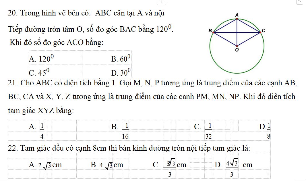 ví dụ một bài hình học 